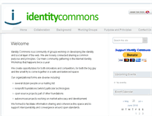 Tablet Screenshot of identitycommons.net
